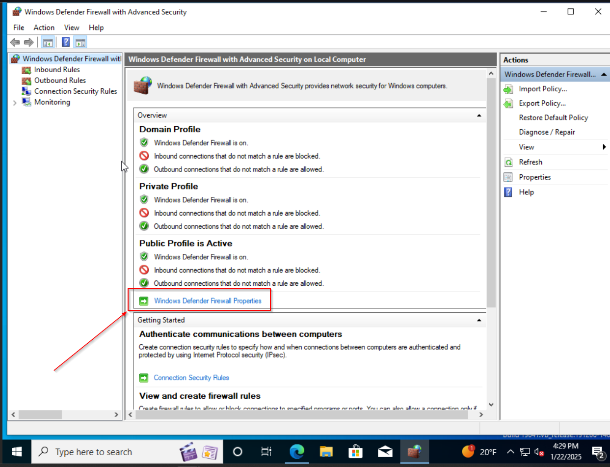 Windows Firewall 01
